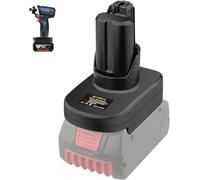 BS18BS12 - Adaptateur de batterie Bosch 18 V vers 12 V - Pour batterie Bosch GBA 18 V - Fonctionne avec les outils électriques Bosch 12 V