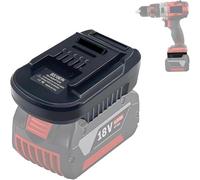 BS18EIN pour Bosch et Einhell Adaptateur de Batterie, Adaptateur de Batterie pour Bosch Professional 18V System Batterie BAT609 BAT612 pour Einhell 18V Outils Électriques (Sans Batterie)