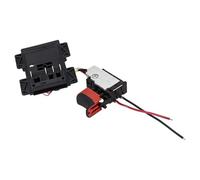 BS18V Interrupteur de déclenchement pour outil électrique Metabo 343410610, compatible avec les perceuses sans fil BS 18 V Quick Basic Professional et PowerMaxx