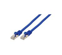 [BS75513-SLB] shiverpeaks Cable patch plat BASIC-S U/FTP, cat.7, 3,00 m Bleu