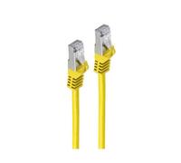[BS75525-SLY] shiverpeaks Cable patch plat BASIC-S U/FTP, cat.7, 15,00 m Jaune