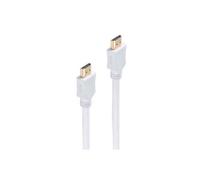 [BS77473-W] shiverpeaks Câble HDMI, fiche mâle A - mâle A, 3,0 m Blanc