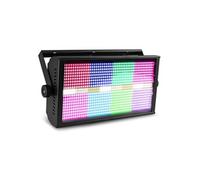 BeamZ BS960 Stroboscope LED SMD RGBW - Combo Strobe et Éclairage d'ambiance, Blinder, Wash, 16 Segments Contrôlables, DMX, Modes Auto, Alimentation Daisy Chain, Idéal pour les Spectacles et Scènes
