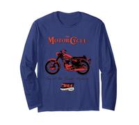 BSA Moto King of The Queen's Highway Retro Manche Longue