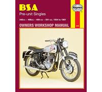 BSA Pre-unit Singles Owners Workshop Manual, No. 326: 54-61
