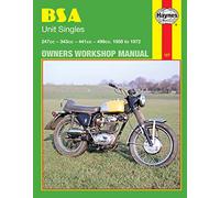 BSA Unit Singles Owners Workshop Manual, No. 127: '58-'72