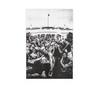 BSapp Poster sur toile de la musique Kendrick Lamar's to Pimp A Butterfly - Décoration pour chambre à coucher, bureau, chambre - 60 x 90 cm