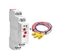BSAXITHZB Contrôleur de Niveau de Liquide électronique de Relais de contrôle de Niveau de Liquide GRL-8 10A AC/DC24V-240V(Size:GRL8-02 with Sensor)