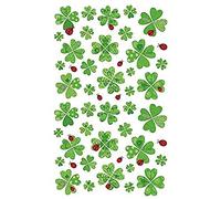 BSB Autocollant trèfle à Motifs avec coccinelles