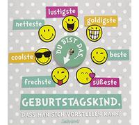 bsb Carte d'anniversaire drôle vœux d'anniversaire - Moving Cards - Smiley - Enveloppe blanche
