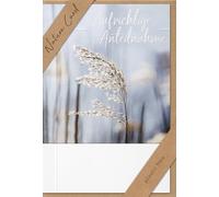 BSB Carte funéraire - Carte naturelle - Énes - Enveloppe kraft - 691008-2
