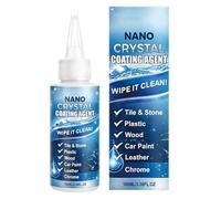 Bsbkoj Agent de Cristallisation pour Pierre,Nettoyant Nanocristallin pour Pierre 100ml | Revêtement Brillant pour Meubles - pour Faïence Céramique Quartz Plan de Travail Salle de Bains Douche WC