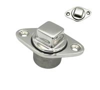 Bsbkoj Boat Plug, Stainless Steel Heavy Duty Marine Garboard Drain Plug Replacement Part, Anti Waterproof Seal Drain Fitting, RV Boat Accessory for Saltwater Boating Water Sports Transom Motor