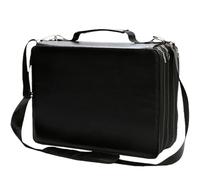 Bsbkoj Boîte de rangement, étui de rangement, organisateur de pinceaux de maquillage, compact, portable, multiusage, léger, pour pinceaux de maquillage, rangement pour stylos gel, 35 x 26 x 13 cm