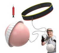 Bsbkoj Boxing Reflex Ball Set - Adjustable Punch Training System, Headband Reaction Speed Ball Kit, Sports Fitness Coordination Tool, Home Gym Outdoor Use, Kids Teens Boys Training Workout Gear