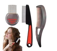 Bsbkoj Brosse exfoliante pour cuir chevelu - Brosse portable pour cuir chevelu - Peigne à dents large ergonomique - Produit de santé - Outils de massage manuels pour les jeunes, les personnes âgées