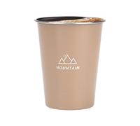 Bsbkoj Camp Cup, Compact Stainless Steel Hiking Drinkware Portable Cold Drinks Coffee Cup, Durable Travel Camping Mug for Beach Hiking Backpacking Mountain Climbing Outdoor Indoor Activity Use