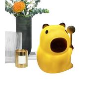 Bsbkoj Capybara Night Light, Animal Statue Cartoon Desk Light, 4.72x3.94 Inches Lamp with Soft Silicone, Durable Sensory Nightlight, Gentle Glow with, Sleeping for Study Room