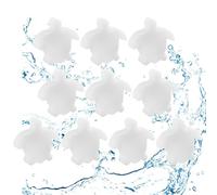Bsbkoj Éponge à écume pour Spa, absorbeur d'écume pour Spa,10X absorbeur d'écume en Forme de Tortue | Nettoyant pour, de Piscine, Garde l'eau de Votre Propre et Claire