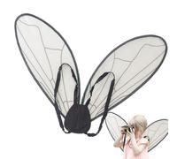 Bsbkoj Fairy Wings, Angel Costume Accessory, 60x45cm Organza Wings, Reusable Role-Playing Gear, Fancy Dress Toy with Ethereal Style, Costume for Anime Exhibitions Carnival and Birthdays