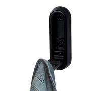 Bsbkoj Folding Wall Hooks, Heavy Duty Zinc Alloy Hangers, 11.6x5.6x1.9 Inches Sturdy Coat Hangers, Space Saving Wall Mounted Hooks for Coats, Towels, Hats, Backpacks, Headphones