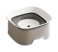 Bsbkoj Gamelle pour chien étanche - Distributeur d'eau pour animaux de compagnie - Gamelle à eau lente pour chien - Pour le coin repas - Pour être seul, dans la cuisine, le salon, la maison et