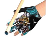 Bsbkoj Gants de billard réglables, gants de billard respirants pour main gauche, gants de billard multifonctionnels résistants à l'usure pour père, petit ami, oncle, voisin