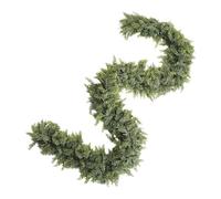 Bsbkoj Guirlande de Noël Artificielle - Décoration De Maison en Artificielle,Décoration Réutilisable pour Fêtes d'hiver | pour Cheminée Porte Main Courante Intérieur Extérieur
