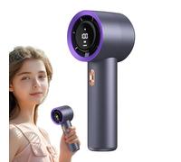 Bsbkoj Handheld Cooling Fan, Rechargeable Personal Air Cooler, Quiet Portable Fan, Adorable Fast Charging Device for Hot Weather, Travel, Hiking, Reading, Gray, Cream, Pink