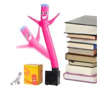 Bsbkoj Inflatable Tube Man, Desktop Air Dancer Waving Mini Inflatable Tube Guy Long Tail Eye Catching Moving Decor, Lightweight Fun Animation Design, Air Dancer Toy for Home Office Party Birthday