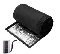 Bsbkoj Isolation Tuyau Climatisation Extérieur | Manchon Isolant pour Conduits CVC,Enveloppe Protectrice Isolante pour Climatisation Split et Pompe à Chaleur