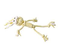 Bsbkoj Jouet à mâcher pour chiots | Apaisant, mignon et indestructible, corde à mâcher pour animaux de compagnie | Pour balcon, jardin, salon, jardin, camping, entraînement des petites et grandes