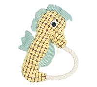 Bsbkoj Jouet couineur en peluche pour chien - Jouet à fromage en peluche pour chien - Jouet couineur d'animaux marins - Outil d'entraînement avec papier froissé - Corde de coton-tige - Jeu interactif