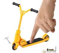 Bsbkoj Jouet Finger Scooter | Compagnon Réaliste Pliable | Scooter À Doigt Glissant Jouet Fidget | pour Hommes Femmes Étudiants Voyage Avion Salle d'Attente Classe