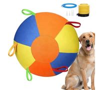 Bsbkoj Jumbo Balle calmant pour chien - Jouet de cuisson gonflable avec construction anti-éclatement - Balle interactive pour chiot - Polymère résistant à la déchirure avec construction durable