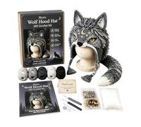 Bsbkoj Kit De Chapeau Au Crochet DIY Tissage D'Chapeaux Animaux