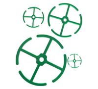 Bsbkoj Lot de 4 clips de support de tige de plantes professionnels pour monstera et pothos, supports de tige durables pour philodendrons, piquets de jardin polyvalents pour intérieur et extérieur