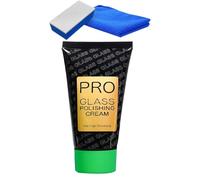 Bsbkoj Nettoyant Pour Vitres De Voiture, Nettoyant Détail 120g Pour Film Gras, pour Taches Intérieures avec Eponge Serviette, Pour Nettoyage Automobile Intérieur Voiture Pare-brise Camion