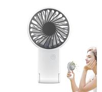 Bsbkoj Personal Mini Blower, Small Cooling Fan, Fan with Adjustable Feature, High Speed Battery Device, Portable Tool with Ergonomic Design, Makeup Accessory for Home and Salon