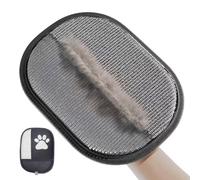 Bsbkoj Pet Hair Removal Gloves, Gentle Hair Remover Scrubber, 9.45x6.69 inches Lint Roller with Soft Build, Soft Cloth Remover, Pets Grooming Glove with Sticky, Fuzz Removal for Carpet & Couch