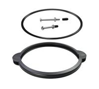 Bsbkoj Pool Filter Clamp, Leakproof Valve Ring, Outdoor Filter Part, Resistant Connector, Easy Installation Tool, Compact Ideal for Lawn, Backyard, Garden, and Filtration Systems