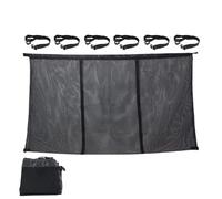 Bsbkoj Pool Float Storage Net, Heavy-Duty Floats Holder, Large Hangable Anti-Sagging Toy Net for Poolside Organization, Beach Party Cleanup, Indoor Fence Debris Removal, Durable Storage