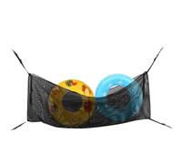 Bsbkoj Pool Toy Storage, Foldable Pool Mesh Bag Toys Organizer, 80.71x30.31 inches Swimming Pools Side Pouch for Floats, Pools Float Hanging Storages use to Gates, Fences, Ground