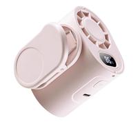 Bsbkoj Portable Clip Fan, USB Rechargeable Cooling Device, 5 Speed Rotatable Air Circulator, Adjustable Neck Clip Fan, Compact Travel Cooler, Personal Ventilation for Outdoor Activities