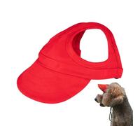 Bsbkoj Portable Dog Baseball Hat, Cat Sunbonnet Ear Holes, with 3cm Pet Headwear System, Lightweight Quality Design Unit, Easy Wear Gear, Stylish Puppy Hat, for Outdoor Sun Protection and Photography