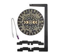 Bsbkoj Porte-Collier De Présentation | Support Décoratif En Bois Pour Bijoux De Style Sorcière - Porte Décoratif En Bois À Grain Naturel | Pour Chambre, Salon, Salle De Yoga, Salle De Méditation,