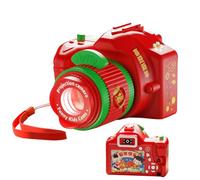 Bsbkoj Projection Camera Toy, Pretend Play Camera oy with Projector and Viewfinder, Interactive Educational, Fun Visual Projections for Easter, Birthday, New Year, Children’s Day