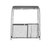 Bsbkoj Sac à dos de gym avec cordon de serrage, en PVC transparent, imperméable, design léger et transparent, fermeture sécurisée, 1 sac de rangement pour la natation, les voyages, la plage, les