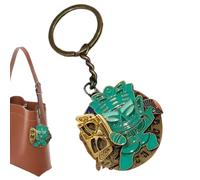 Bsbkoj Sanxingdui Porte-clés, Sanxingdui Sac à dos à changement de visage Pendentif, élégant sac à dos pendentif, créatif Sanxingdui Ruines de Sanxingdui Porte-clé de voiture, bronze antique Anneaux