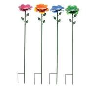 Bsbkoj Station d'arrosage stable pour animaux | Plat en forme de fleur | Pour jardin, parc, balcon, terrasse, ferme, cour